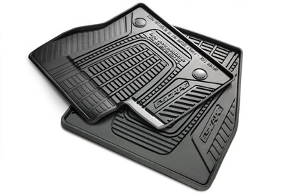 Ford Escape Floor Mats - All Weather Rubber, Black
